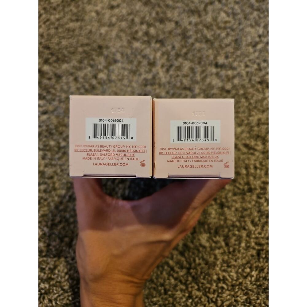 Laura Geller Balance N‎ Glow Hydrating Liquid Foundation 0.9 Oz Medium Lot Of 2 - Picture 2 of 5